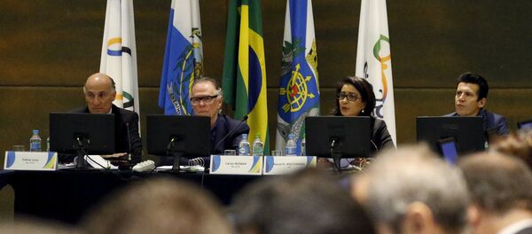 Reunião da Comissão de Coordenação do COI para os Jogos Rio-2016 no Rio de Janeiro, em 10 de agosto de 2015 - Sputnik Brasil
