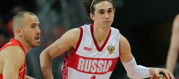 Alexey Shved é um dos craques do basquete russo. - Sputnik Brasil
