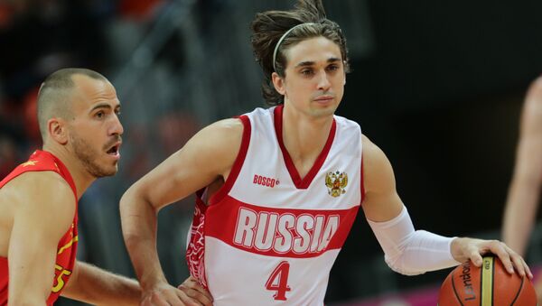 Alexey Shved é um dos craques do basquete russo. - Sputnik Brasil