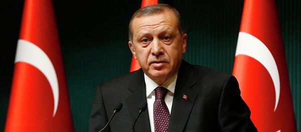 Recep Tayyip Erdogan, presidente da Turquia - Sputnik Brasil