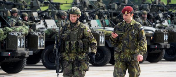 Exército tcheco - Sputnik Brasil