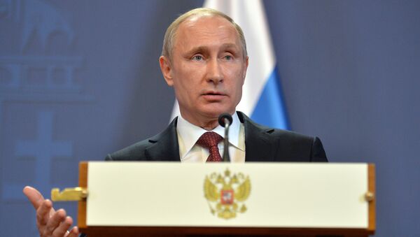 Presidente da Rússia Vladimir Putin - Sputnik Brasil