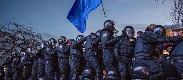 Os efetivos da Berkut Os efetivos da Berkut - Sputnik Brasil