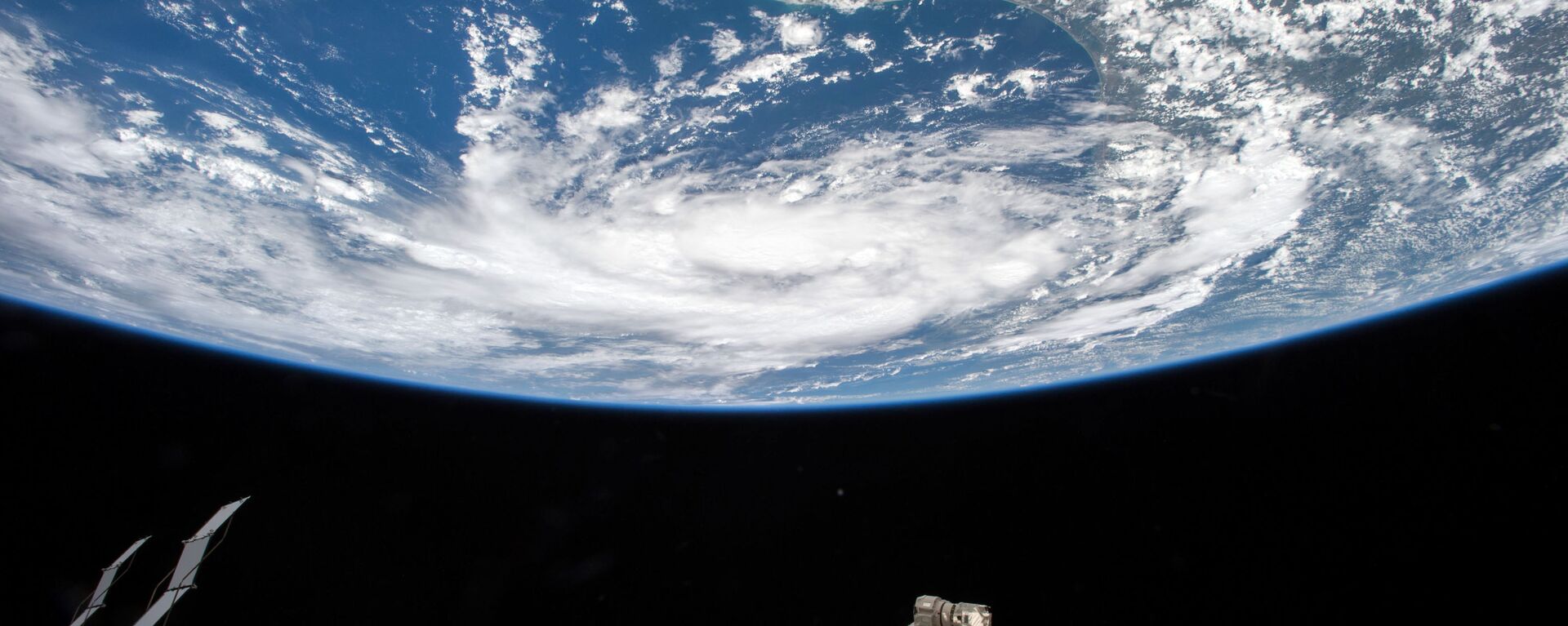 A Terra vista da Estação Espacial Internacional - Sputnik Brasil, 1920, 10.03.2025