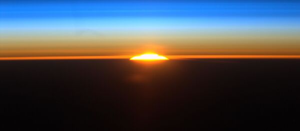 A Terra vista da Estação Espacial Internacional - Sputnik Brasil