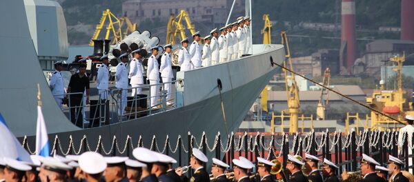 Exercícios navais russo-chineses ‘Cooperação Marítima-2015(II) - Sputnik Brasil
