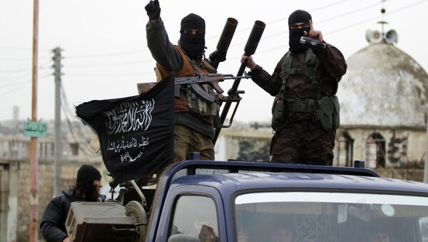Os militantes da Frente al-Nusra da al-Qaeda - Sputnik Brasil