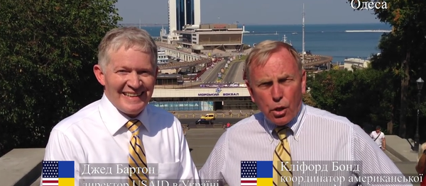 A embaixada dos EUA na Ucrânia divulgou domingo um vídeo para desejar aos ucranianos um feliz Dia da Independência. - Sputnik Brasil