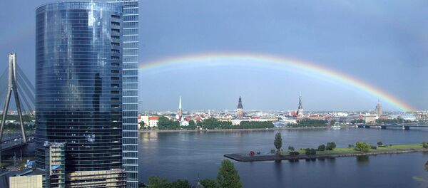 Riga, capital da Letônia - Sputnik Brasil