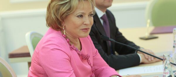 Valentina Matvienko - Sputnik Brasil