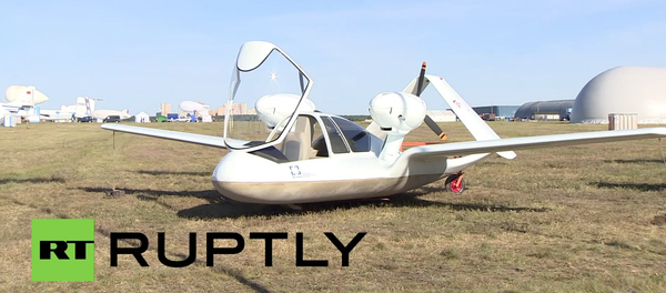 O drone Chirok no salão aeroespacial russo MAKS 2015 - Sputnik Brasil