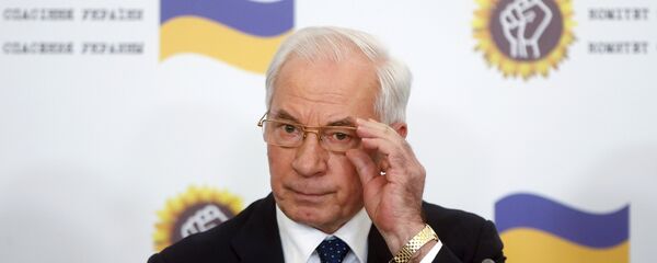 Ex-primeiro-ministro da Ucrânia, Nikolai Azarov Ex-primeiro-ministro da Ucrânia, Nikolai Azarov - Sputnik Brasil