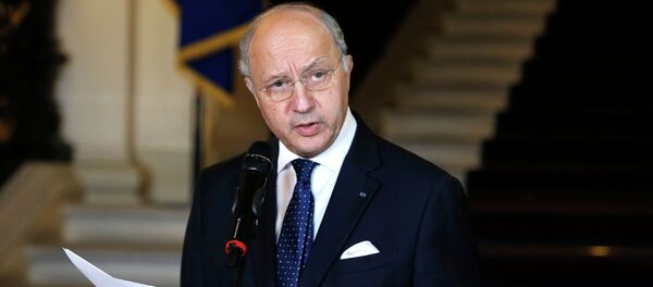 Laurent Fabius, ministro das Relações Exteriores da França - Sputnik Brasil