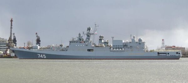A sofisticada fragata russa Admiral Grigorovich do projeto 11356 A sofisticada fragata russa Admiral Grigorovich do projeto 11356 - Sputnik Brasil