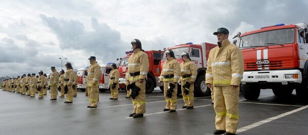 Over 1,100 first responders will be deployed to ensure safety at Russia’s Eastern Economic Forum, the country’s Emergencies Ministry (EMERCOM) said Monday - Sputnik Brasil