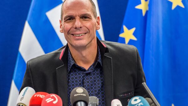 Yanis Varoufakis, ministro das finanças grego - Sputnik Brasil