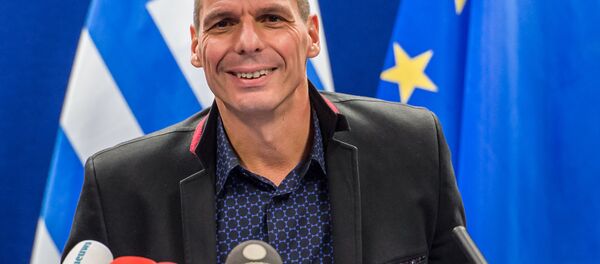 Yanis Varoufakis, ministro das finanças grego Yanis Varoufakis, ministro das finanças grego - Sputnik Brasil