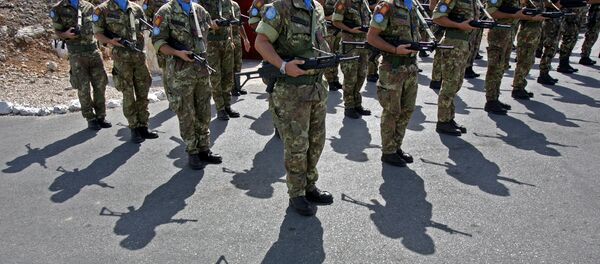 Capacetes azuis - Sputnik Brasil