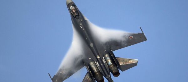 Caça Su-35 Caça Su-35 - Sputnik Brasil