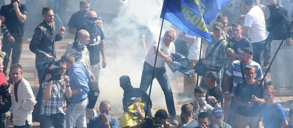Protestos em Kiev - Sputnik Brasil