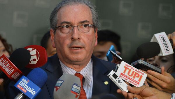 Apesar de tudo, Eduardo Cunha diz que não renuncia. - Sputnik Brasil