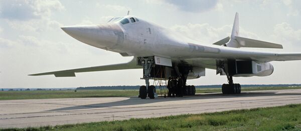 Bombardeiro estratégico russo Tu-160. - Sputnik Brasil