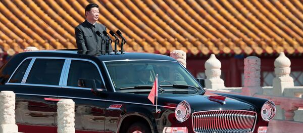 Pequim realizou a grande parada militar em comemoração do 70º aniversário da vitória na guerra contra o Japão e na Segunda Guerra Mundial - Sputnik Brasil