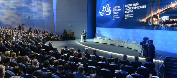 Fórum Econômico do Oriente se realiza em Vladivostok de 3 até 5 setembro Fórum Econômico do Oriente se realiza em Vladivostok de 3 até 5 setembro - Sputnik Brasil