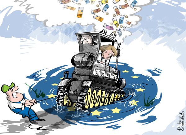 Europa confia a proteção da sua agricultura aos agricultores. Eles sabem bem o que fazer. - Sputnik Brasil