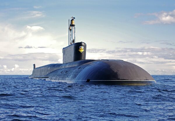 Submarino nuclear da classe Borei Aleksandr Nevsky - Sputnik Brasil