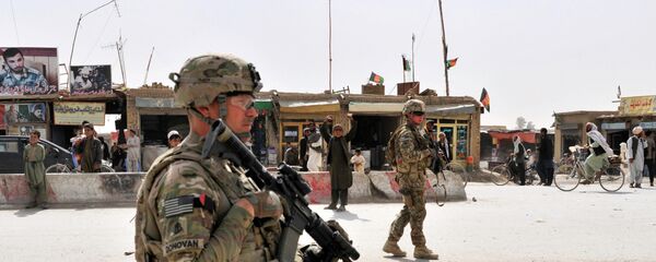 Soldado das tropas norte-americanas na província de Candaar, Afeganistão - Sputnik Brasil