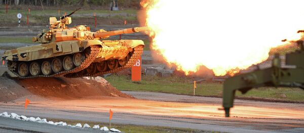 Show de tiro realizado no âmbito da exposição internacional de equipamento militar Russia Arms Expo (RAE) - Sputnik Brasil