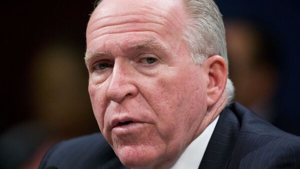 O diretor da Agência Central de Investigação dos EUA (CIA), John Brennan, em uma conferência em 10 de setembro - Sputnik Brasil