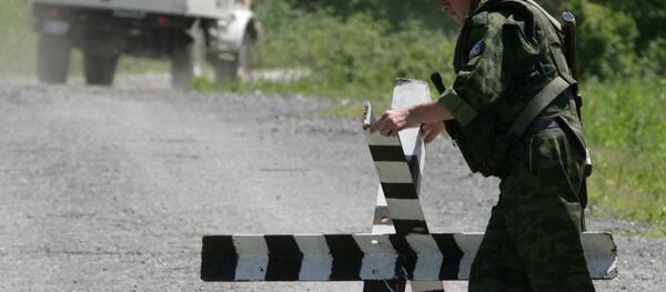 Capacetes azuis russos em Abkházia Capacetes azuis russos em Abkházia - Sputnik Brasil