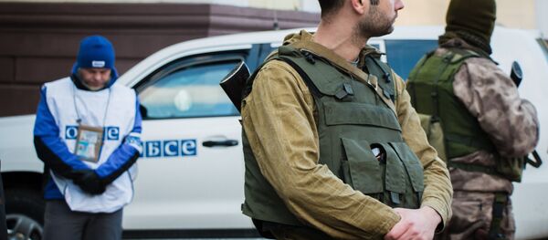 OSCE na Ucrânia - Sputnik Brasil