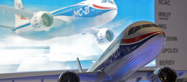 Avião russo MS-21 - Sputnik Brasil