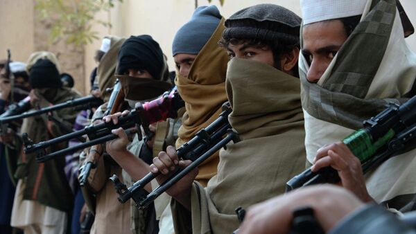 Afghan Taliban fighters. File photo - Sputnik Brasil