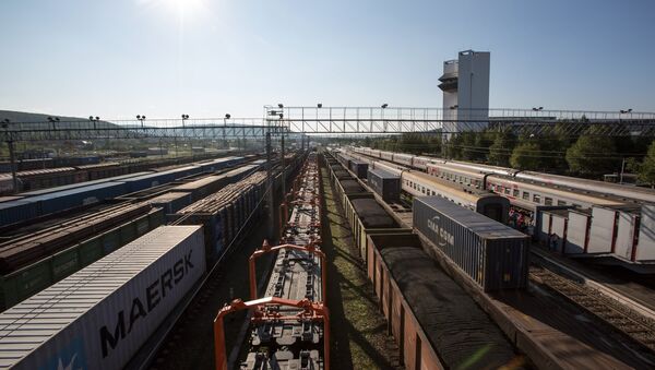 Ferrovias na Rússia. - Sputnik Brasil