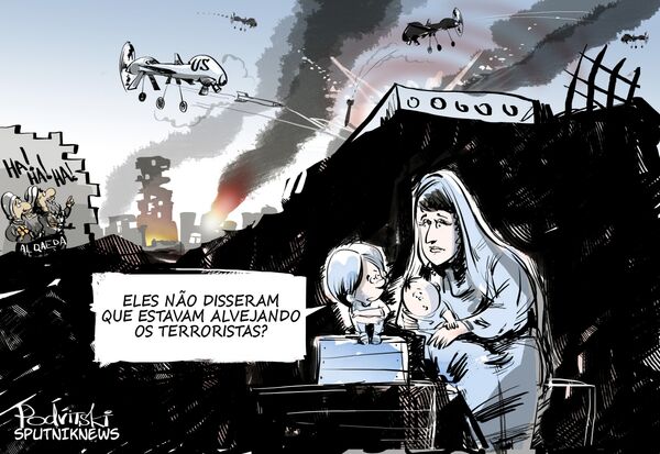 Ataques de drones americanos mataram mais civis no Iêmen de que al-Qaeda - Sputnik Brasil