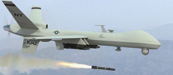 Drone Predator da Força Aérea dos EUA - Sputnik Brasil