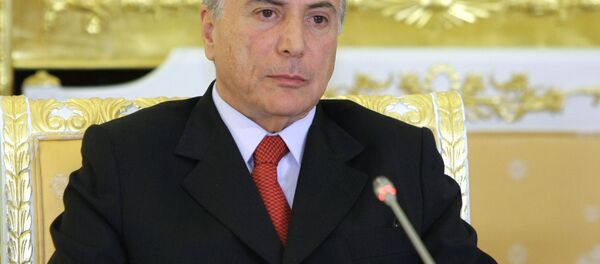 Michel Temer (foto de arquivo) - Sputnik Brasil