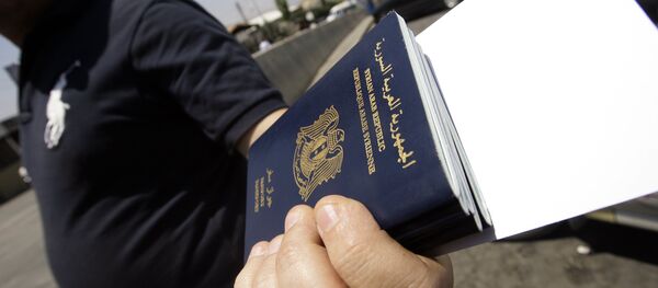 Passaportes da Síria - Sputnik Brasil