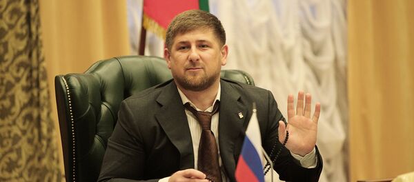 Líder da Chechênia Ramzan Kadyrov - Sputnik Brasil
