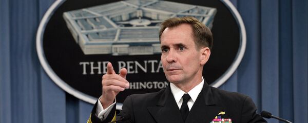 John Kirby, porta-voz do Departamento de Estado dos EUA John Kirby, porta-voz do Departamento de Estado dos EUA - Sputnik Brasil