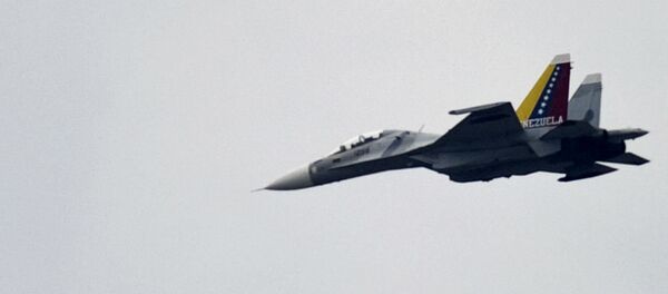 Su-30 da Força Aérea da Venezuela. - Sputnik Brasil