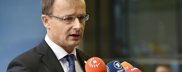 Peter Szijjarto, ministro das Relações Exteriores da Hungria - Sputnik Brasil