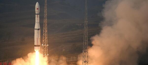 China lança o foguete Longa Marcha 6 - Sputnik Brasil