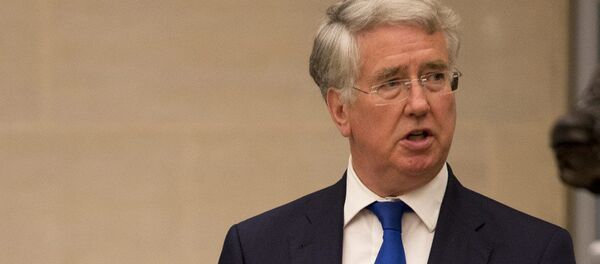 Ministro da Defesa do Reino Unido Michael Fallon - Sputnik Brasil