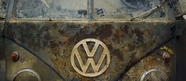 Uma velha van da Volkswagen - Sputnik Brasil
