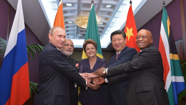 Dirigentes dos países dos BRICS - Sputnik Brasil